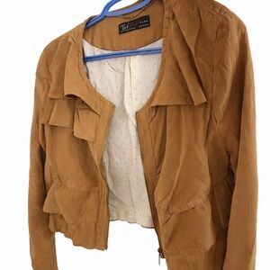 Zara Tan Blazer Jacket